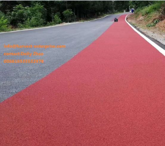 สีกันลื่นที่ทางเข้าทางหลวง